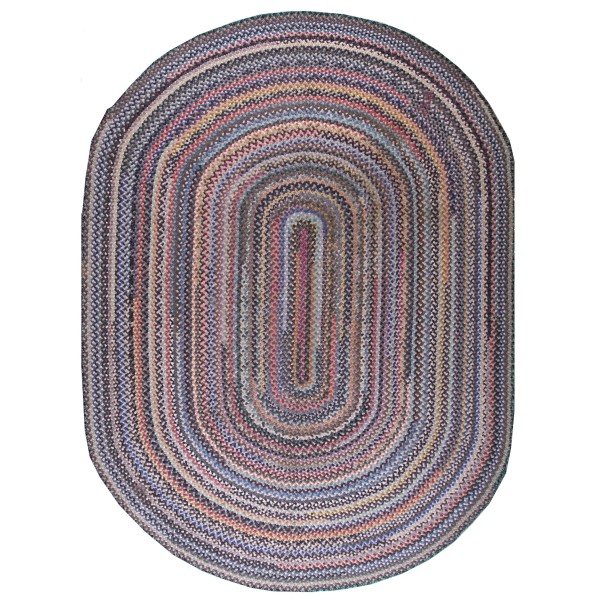 Mid 20th Century American Braided Rug